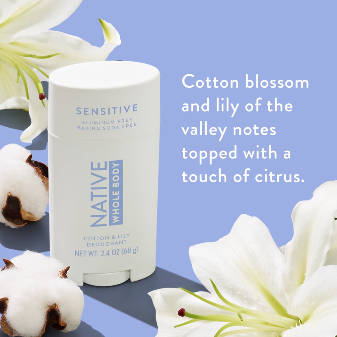 Cotton &amp; Lily Sensitive Whole Body Deodorant 2.4 oz