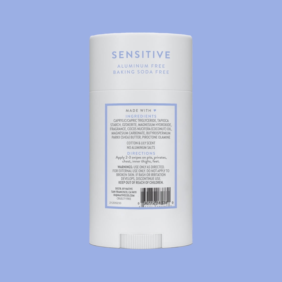 Cotton &amp; Lily Sensitive Whole Body Deodorant 2.4 oz