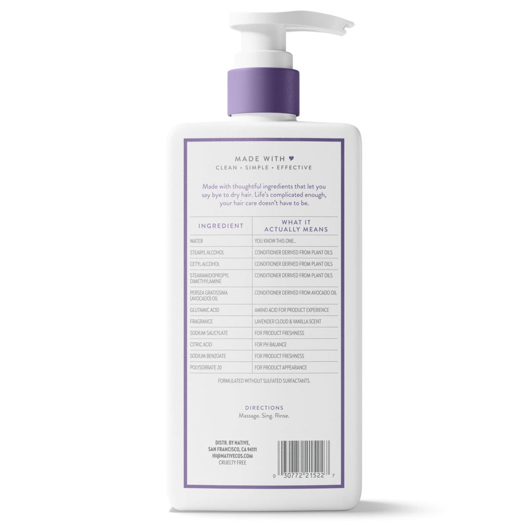 Refreshing Lavender Cloud and Vanilla Conditioner 16.5 fl oz