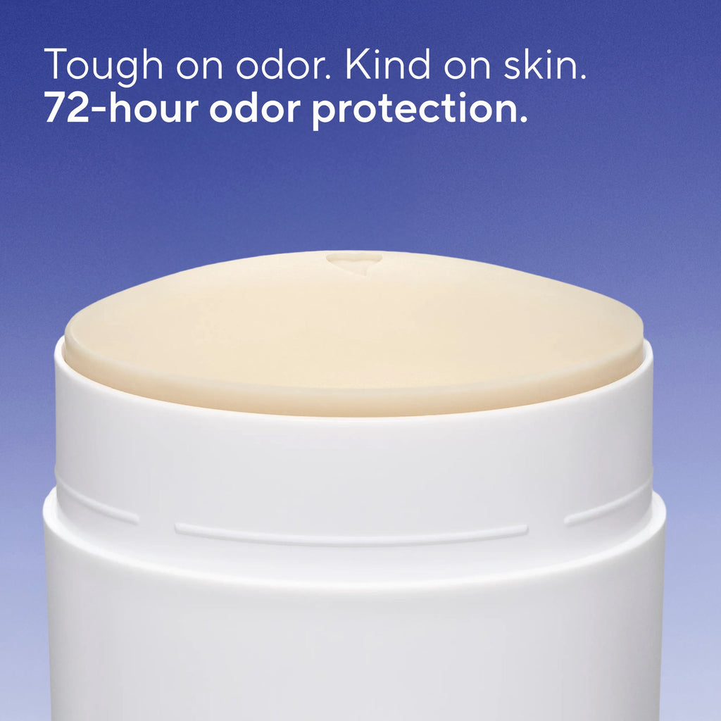 Fragrance Free Deodorant For Men &amp; Women, 72 Hour Solid Deodorant Stick, Unscented, 2.65oz