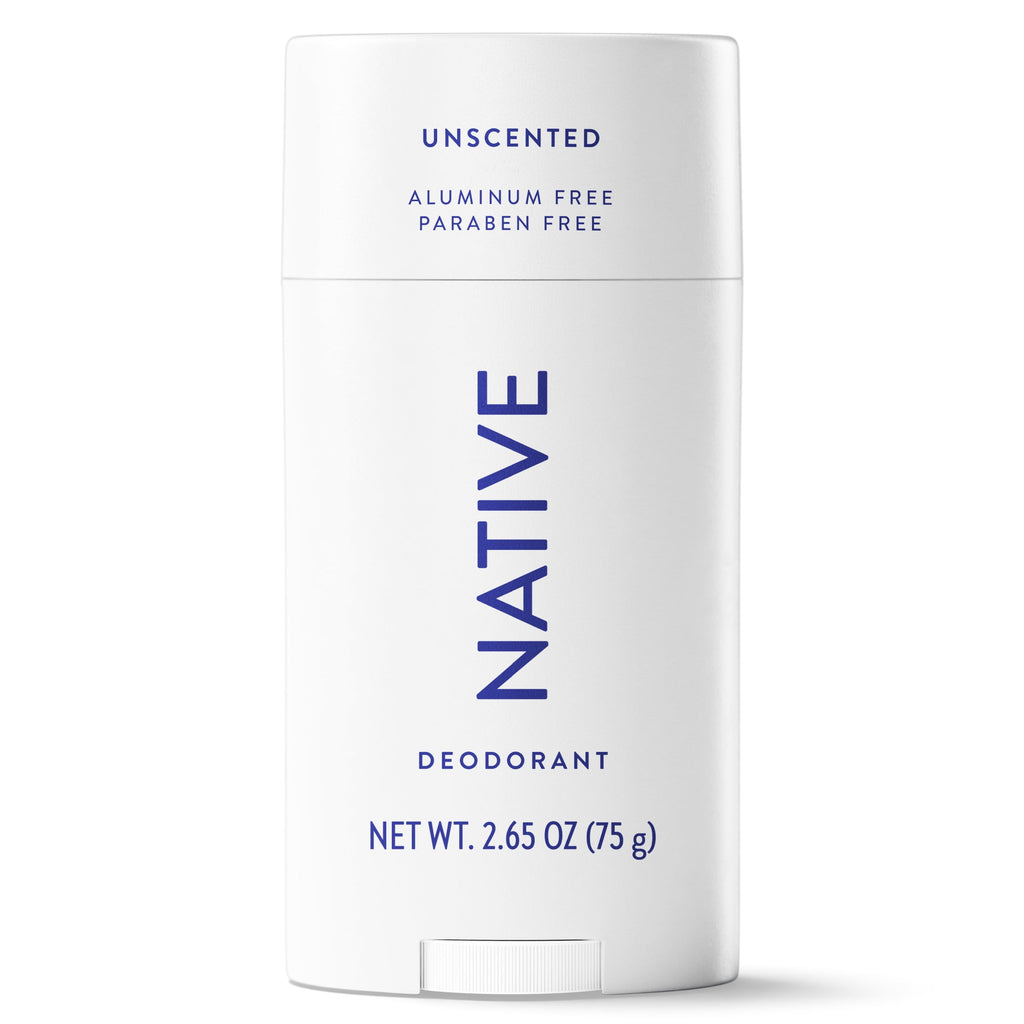 Fragrance Free Deodorant For Men &amp; Women, 72 Hour Solid Deodorant Stick, Unscented, 2.65oz