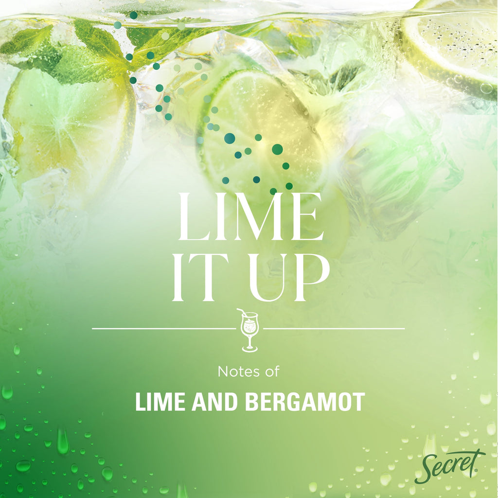 Fresh Invisible Solid Antiperspirant &amp; Deodorant for Women, Lime It Up, 2.6oz