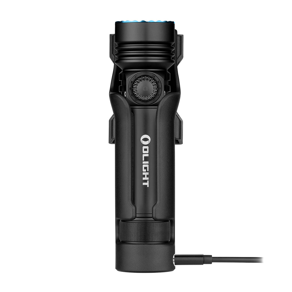 Seeker 4 Pro CW 4600 Lumens LED Rechargeable Flashlight, Black