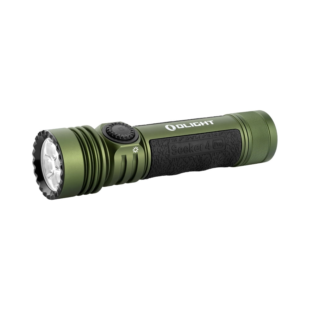 Seeker 4 Pro CW 4600 Lumens LED Rechargeable Flashlight, Black