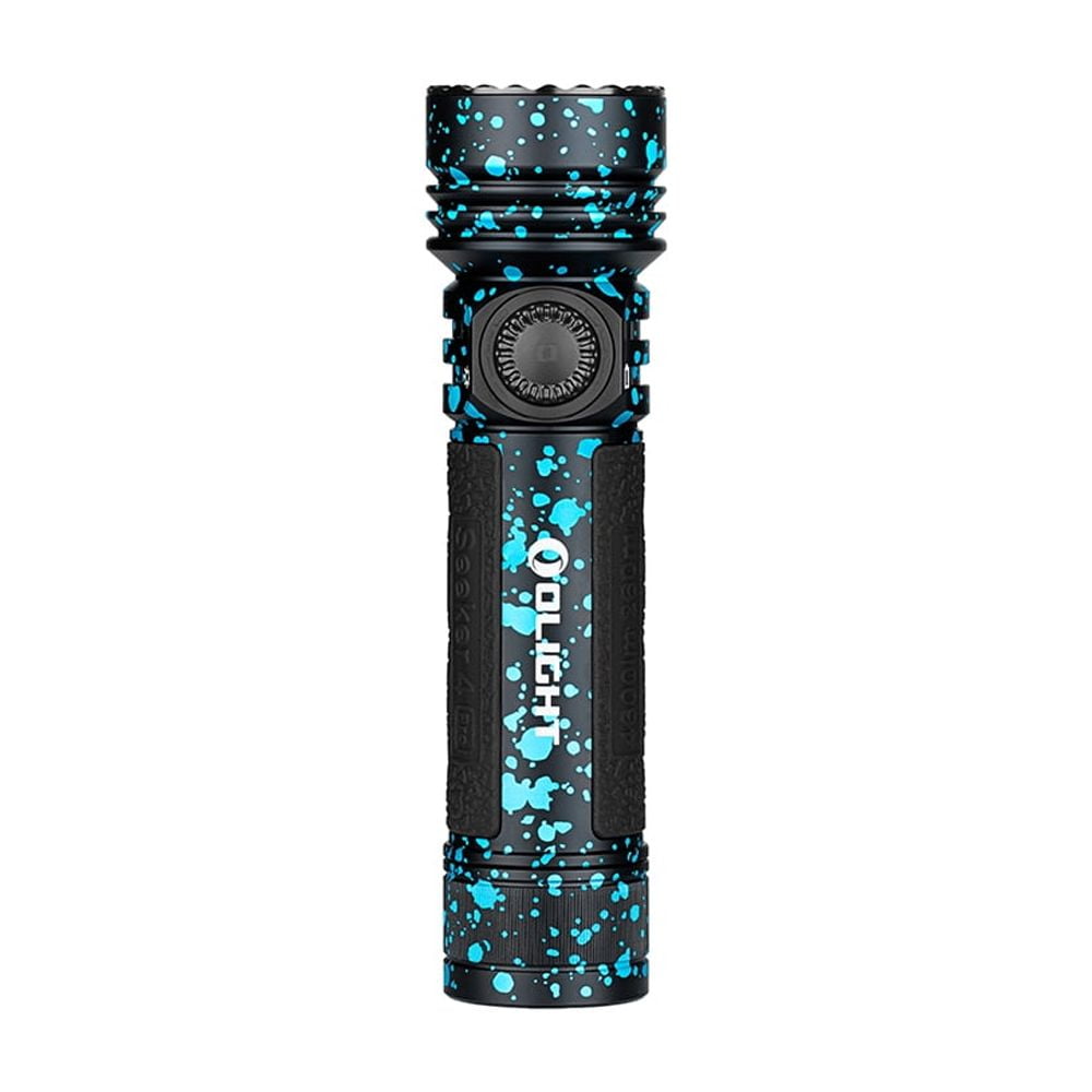 Seeker 4 Pro CW 4600 Lumens LED Rechargeable Flashlight, Black