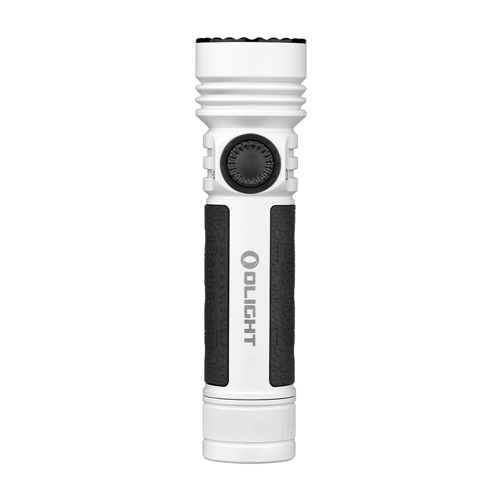 Seeker 4 Pro CW 4600 Lumens LED Rechargeable Flashlight, Black