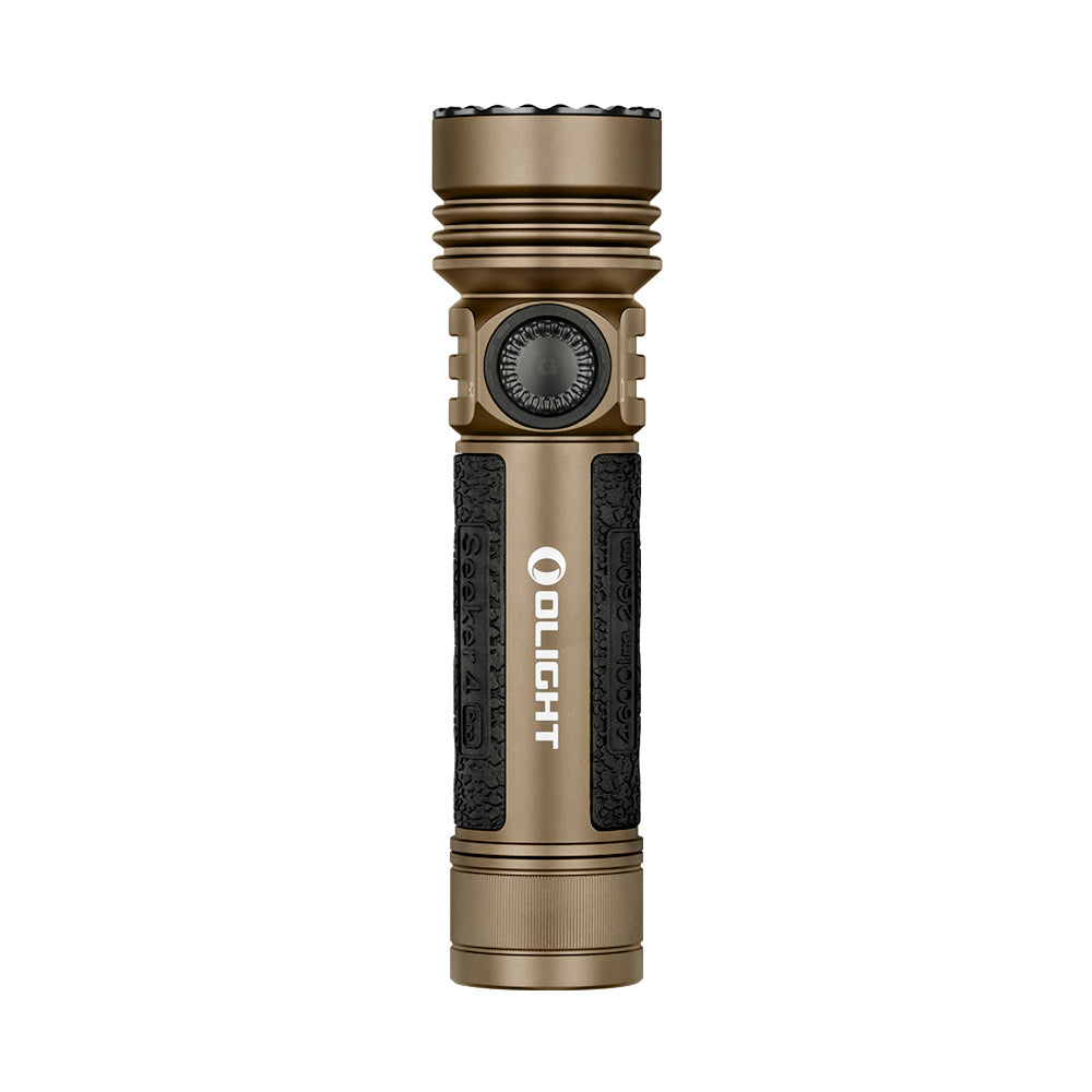 Seeker 4 Pro CW 4600 Lumens LED Rechargeable Flashlight, Black