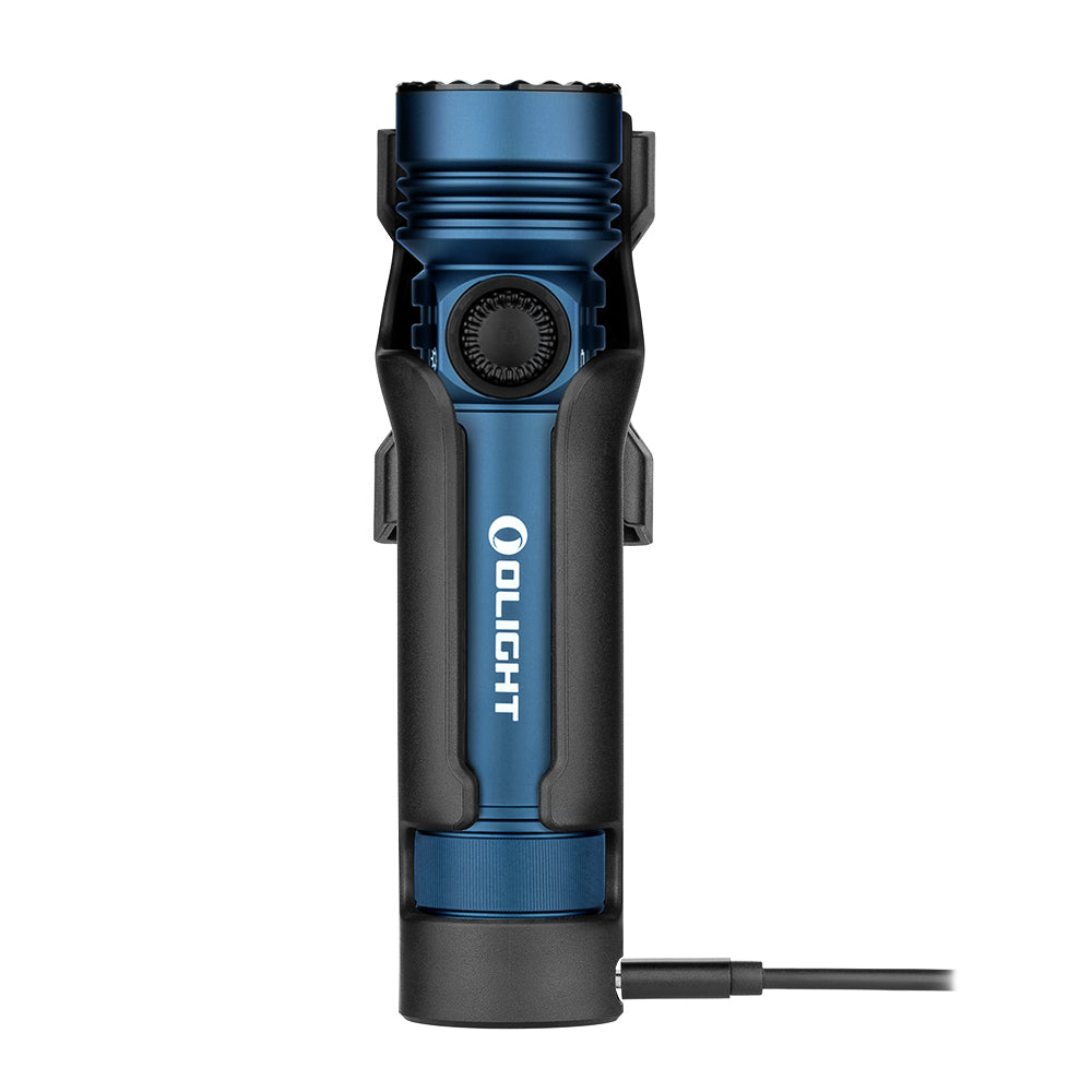 Seeker 4 Pro CW 4600 Lumens LED Rechargeable Flashlight, Black