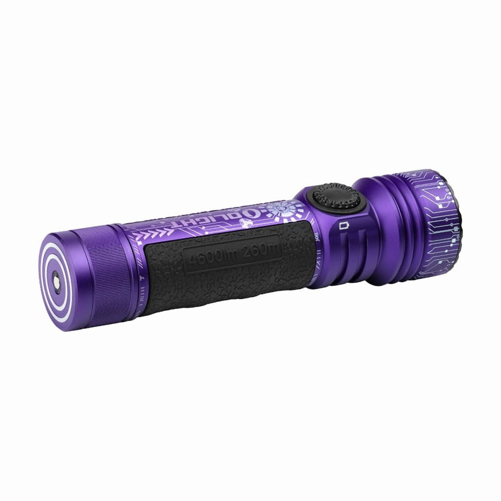Seeker 4 Pro CW 4600 Lumens LED Rechargeable Flashlight, Black