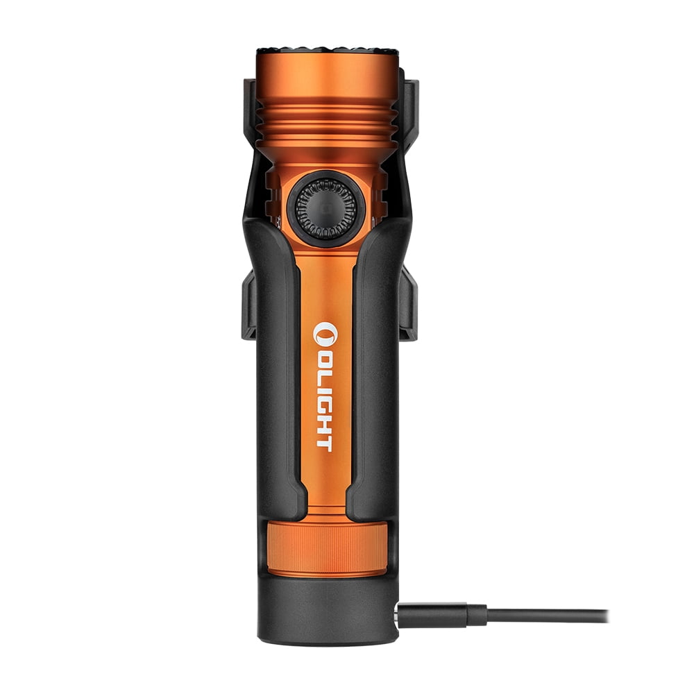 Seeker 4 Pro CW 4600 Lumens LED Rechargeable Flashlight, Black