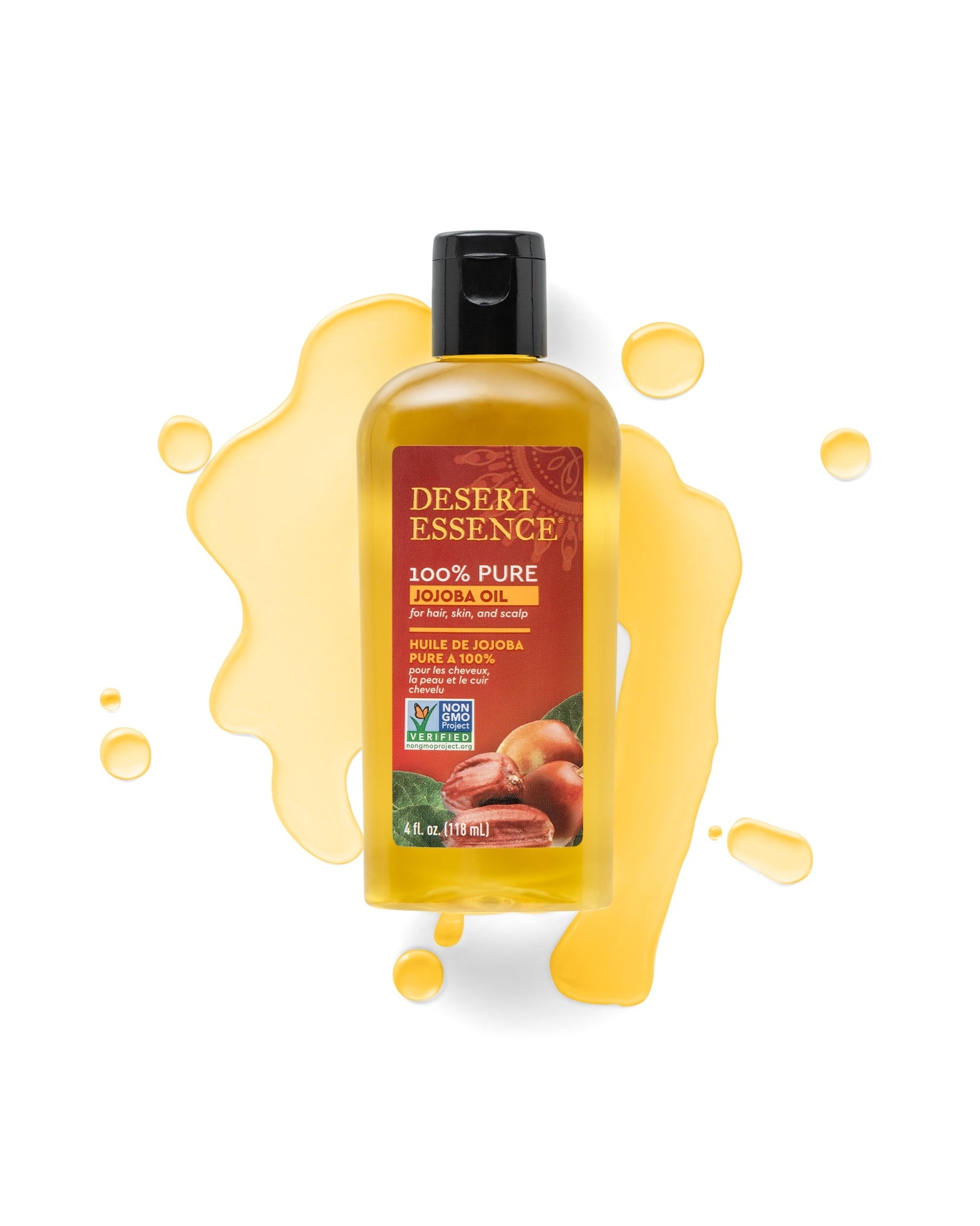 100% Pure Jojoba Oil 4 fl oz Liq