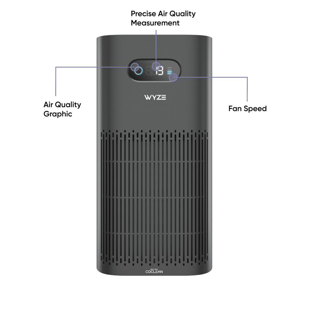 Air Purifier Allergen Filter Standard WSAPUR - Black
