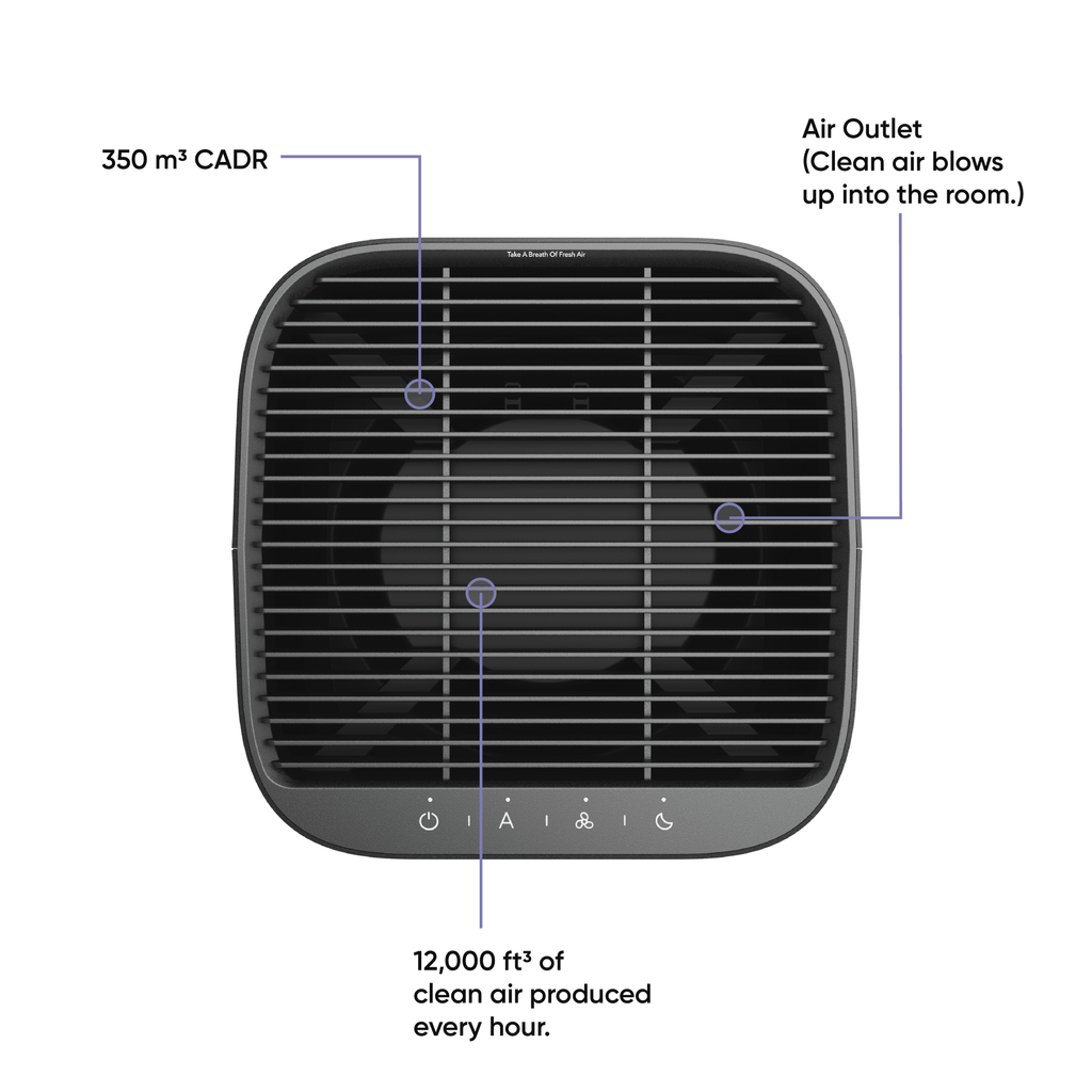Air Purifier Allergen Filter Standard WSAPUR - Black