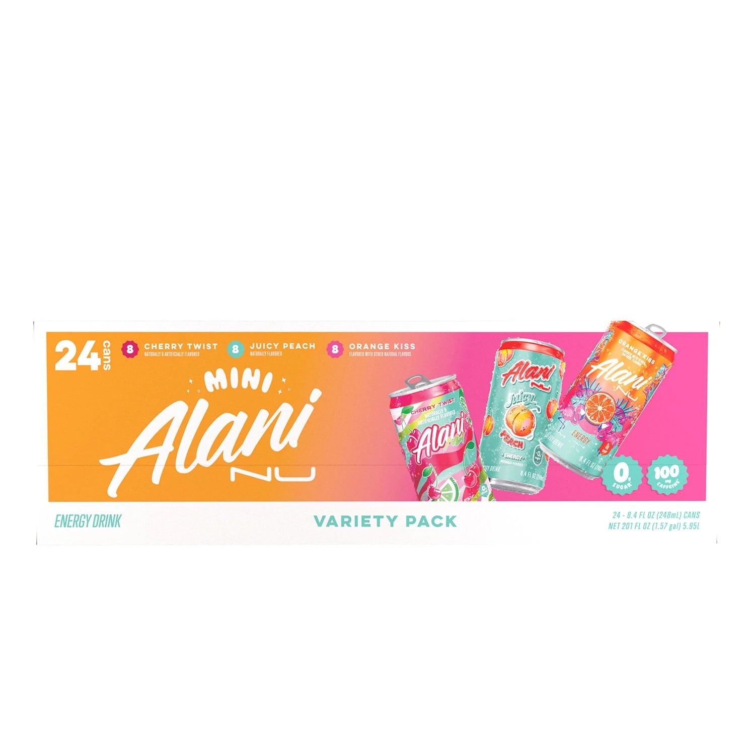 Mini Energy Variety Pack, 8.4 Fluid Ounce (Pack of 24)