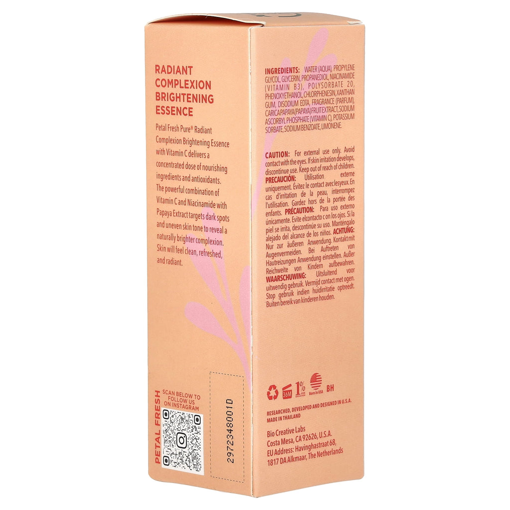 Radiant Complexion Brightening Essence, Papaya Niacinamide, 1.79 fl oz (53 ml)