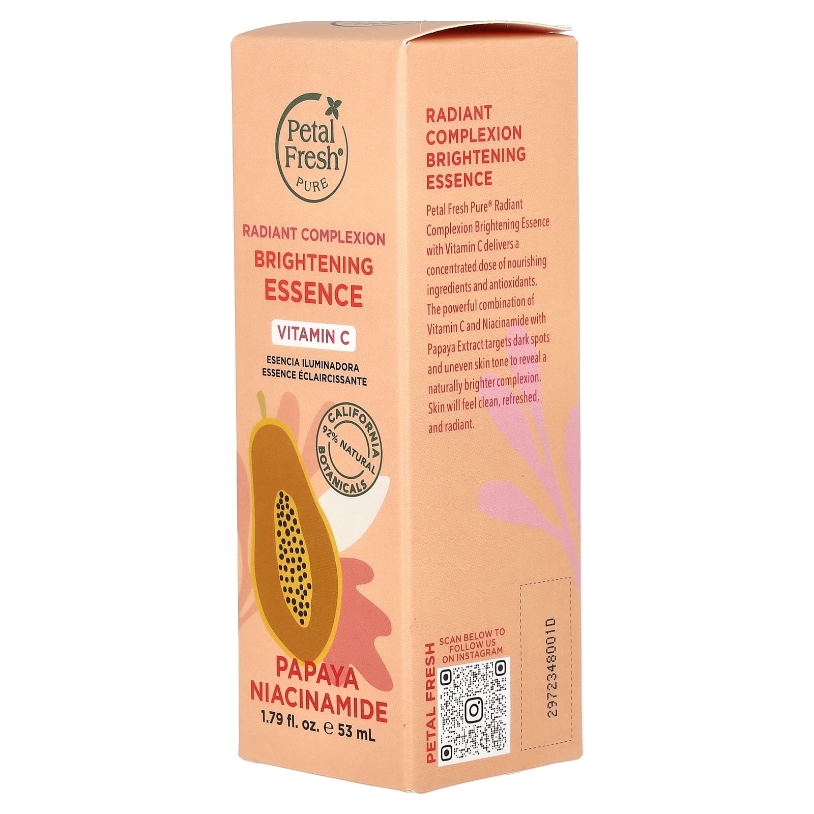 Radiant Complexion Brightening Essence, Papaya Niacinamide, 1.79 fl oz (53 ml)