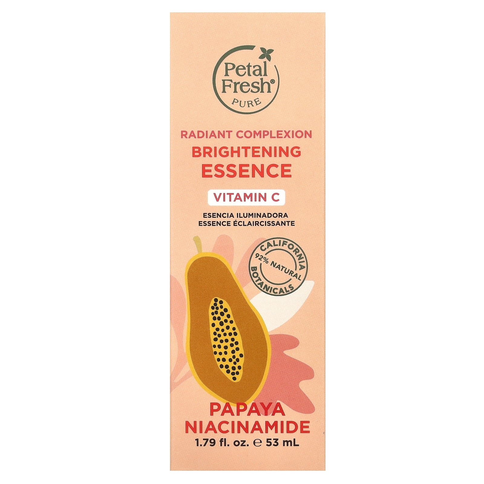 Radiant Complexion Brightening Essence, Papaya Niacinamide, 1.79 fl oz (53 ml)