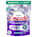 Platinum Plus Dish Detergent ActionPacs, Power of Bleach, Mountain Scent 21 Count