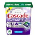 Platinum Plus Dishwasher Detergent Action Pacs, Fresh scent, 81 ct.