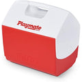 Red/White, Playmate Pal 7 Quart Personal Sized Cooler, 11.75 x 8.25 x 12-Inch, 7 Qt