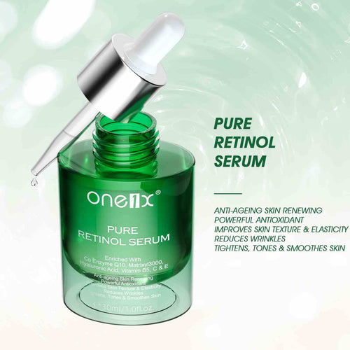 (2 Pack) One1X Retino Serum Essence for and Tightening Skin Day Night Moisturizer for