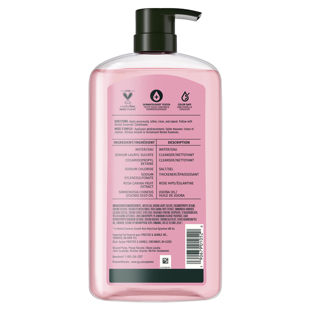 Rose Hips Smooth Shampoo, 33.8 fl oz