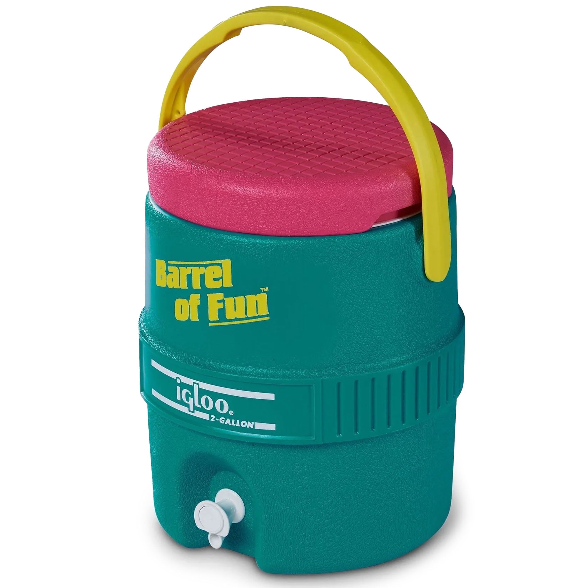 Igloo 2 GAL Retro Barrel of Fun Jug - Jade