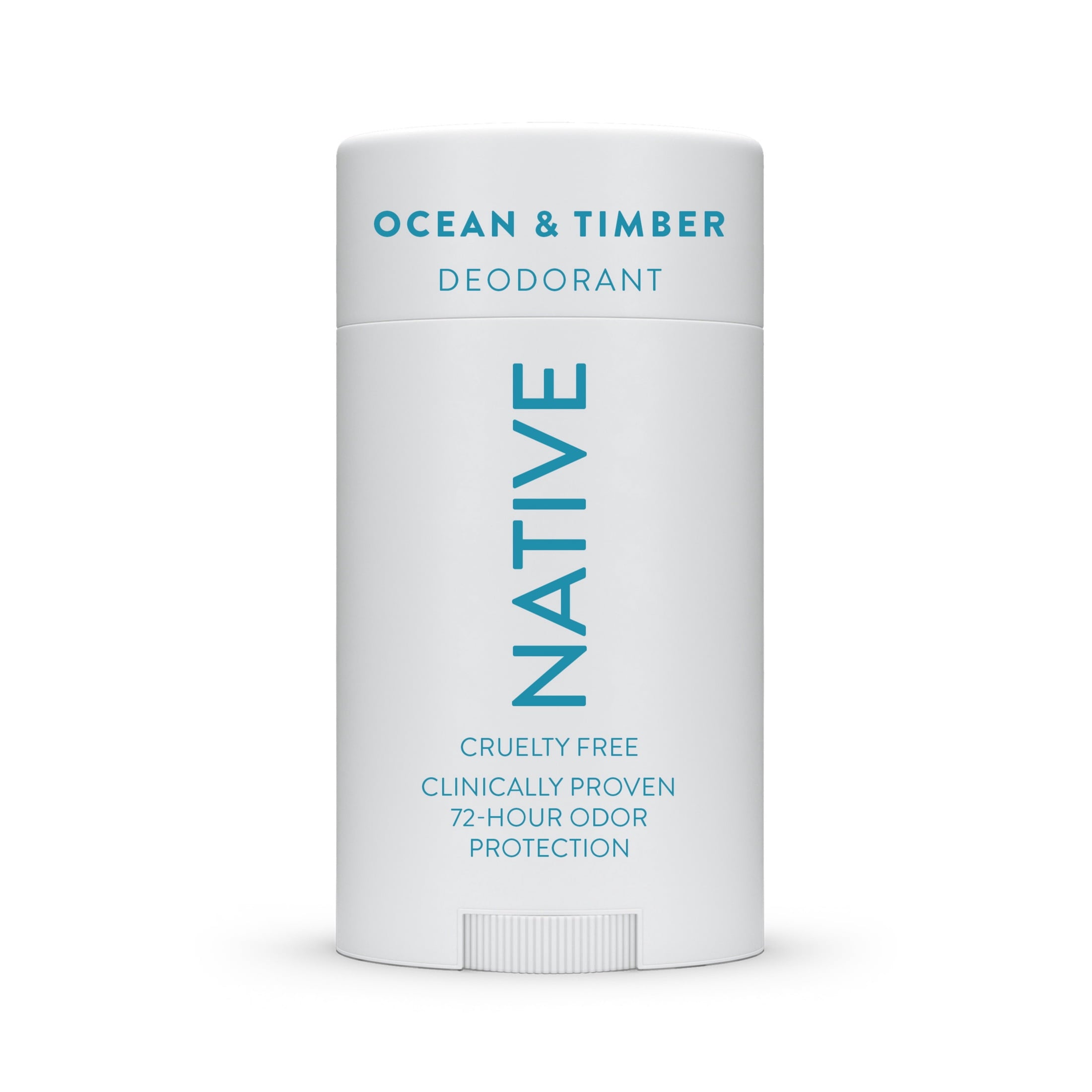 Aluminum Free Deodorant For Men, 72 Hour Solid Deodorant Stick, Ocean &amp; Timber, 3.1oz