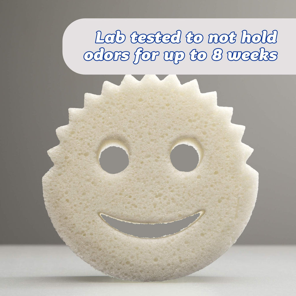 Scrub Mommy Dual-Sided Sponge Dye Free - Scratch-Free, Odor Resistant - 1ct