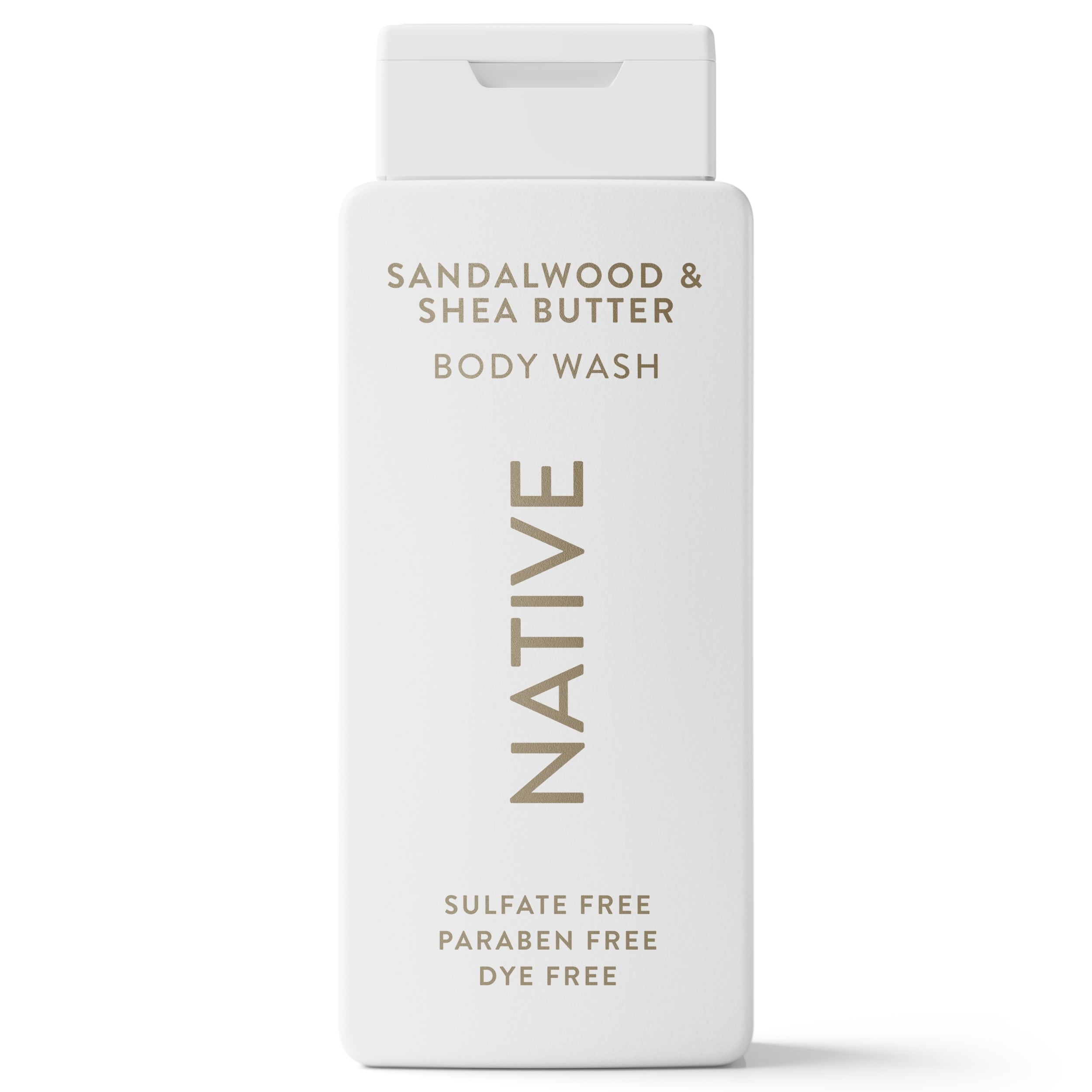 Body Wash, Sulfate Free, Sandalwood &amp; Shea Butter, for Women and Men, 18 fl oz