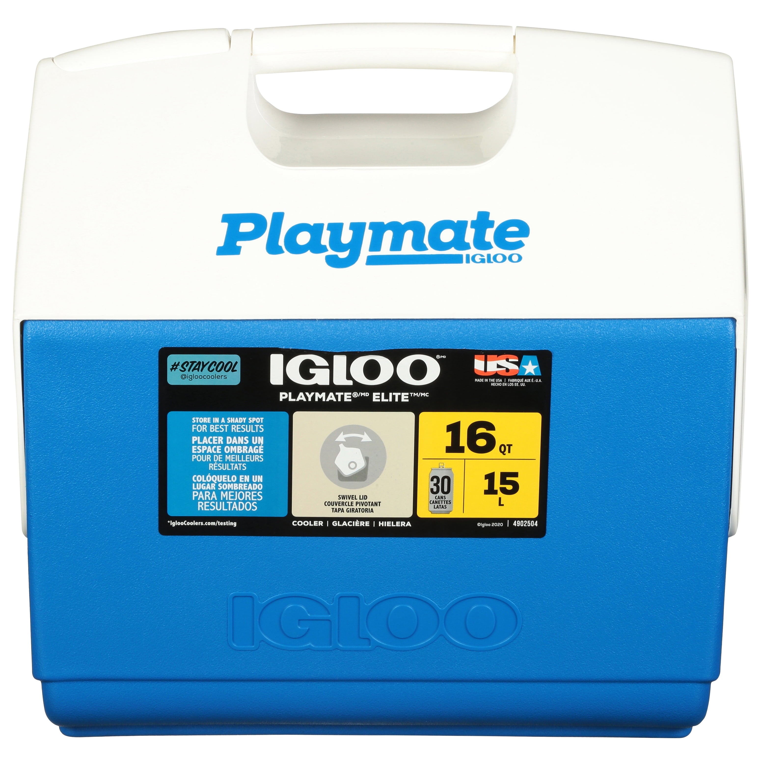 Playmate Elite 16 Qt. Cooler, Sneaky Blue 32645