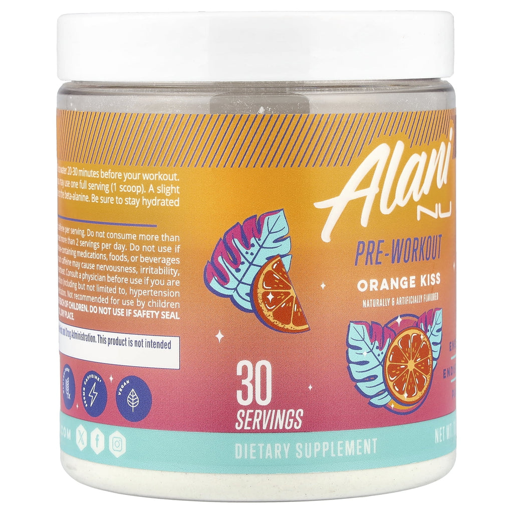 Pre-Workout, Orange Kiss, 10.5 oz (300 g)
