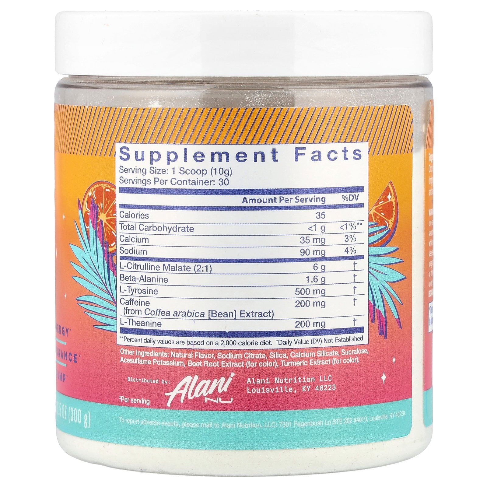 Pre-Workout, Orange Kiss, 10.5 oz (300 g)
