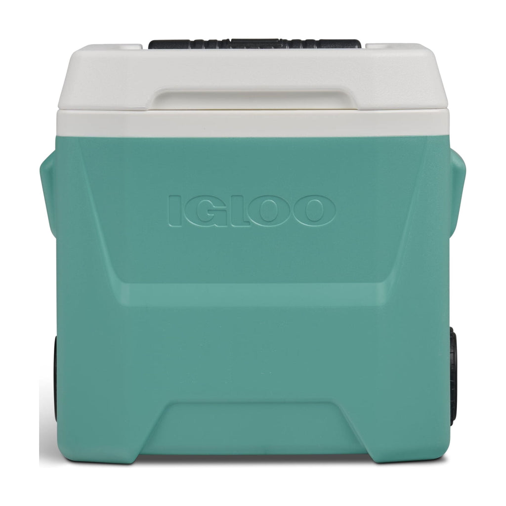 16 QT Laguna Hard Sided Ice Chest Cooler with Wheels, Aqua Blue