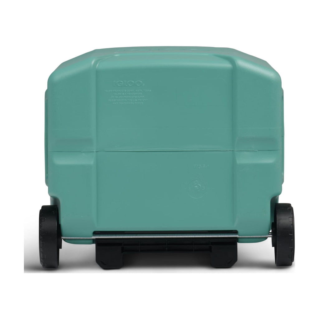 16 QT Laguna Hard Sided Ice Chest Cooler with Wheels, Aqua Blue