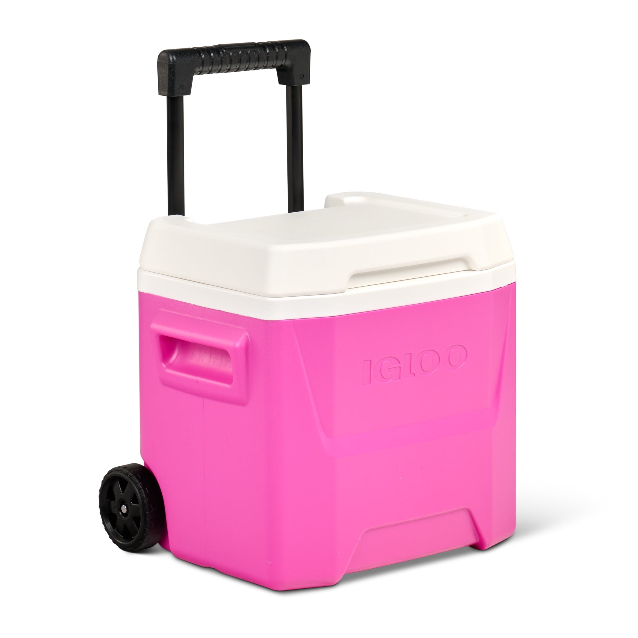 16 QT Laguna Hard Sided Ice Chest Cooler with Wheels, Aqua Blue