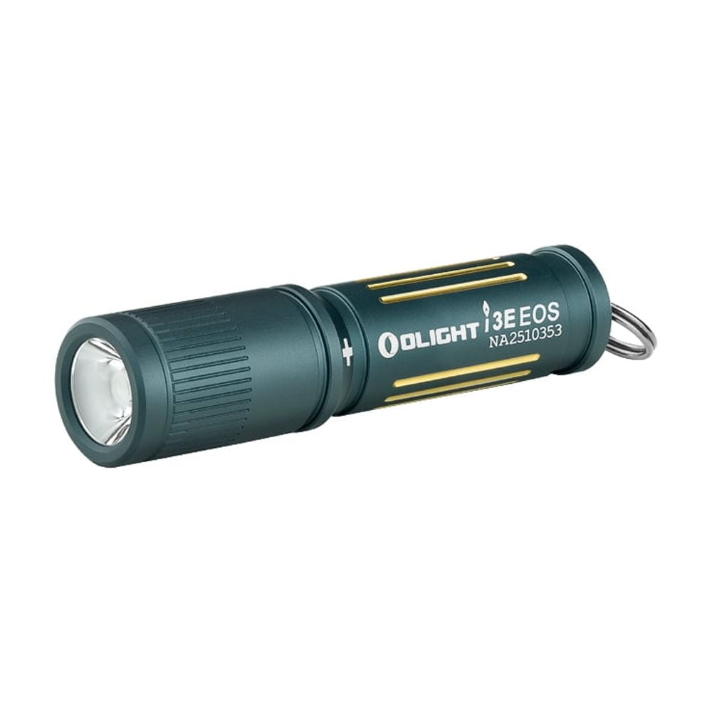 i3E EOS PMMA TIR Lens AAA EDC Flashlight 90 Lumens Compact Keychain Flash Light for Night, Camping (Nocturnal Sentinel)