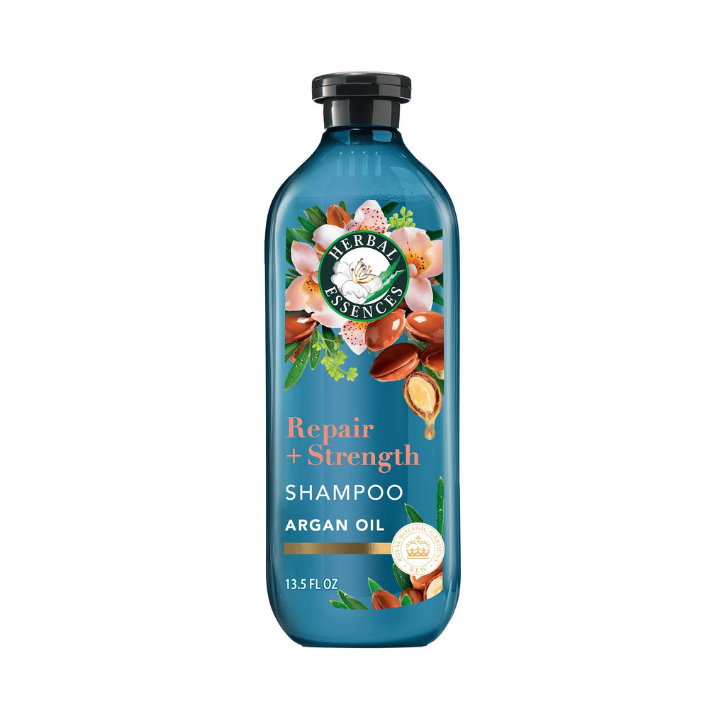 Repair + Strength Argan Oil Shampoo, Paraben-Free, 13.5 fl oz
