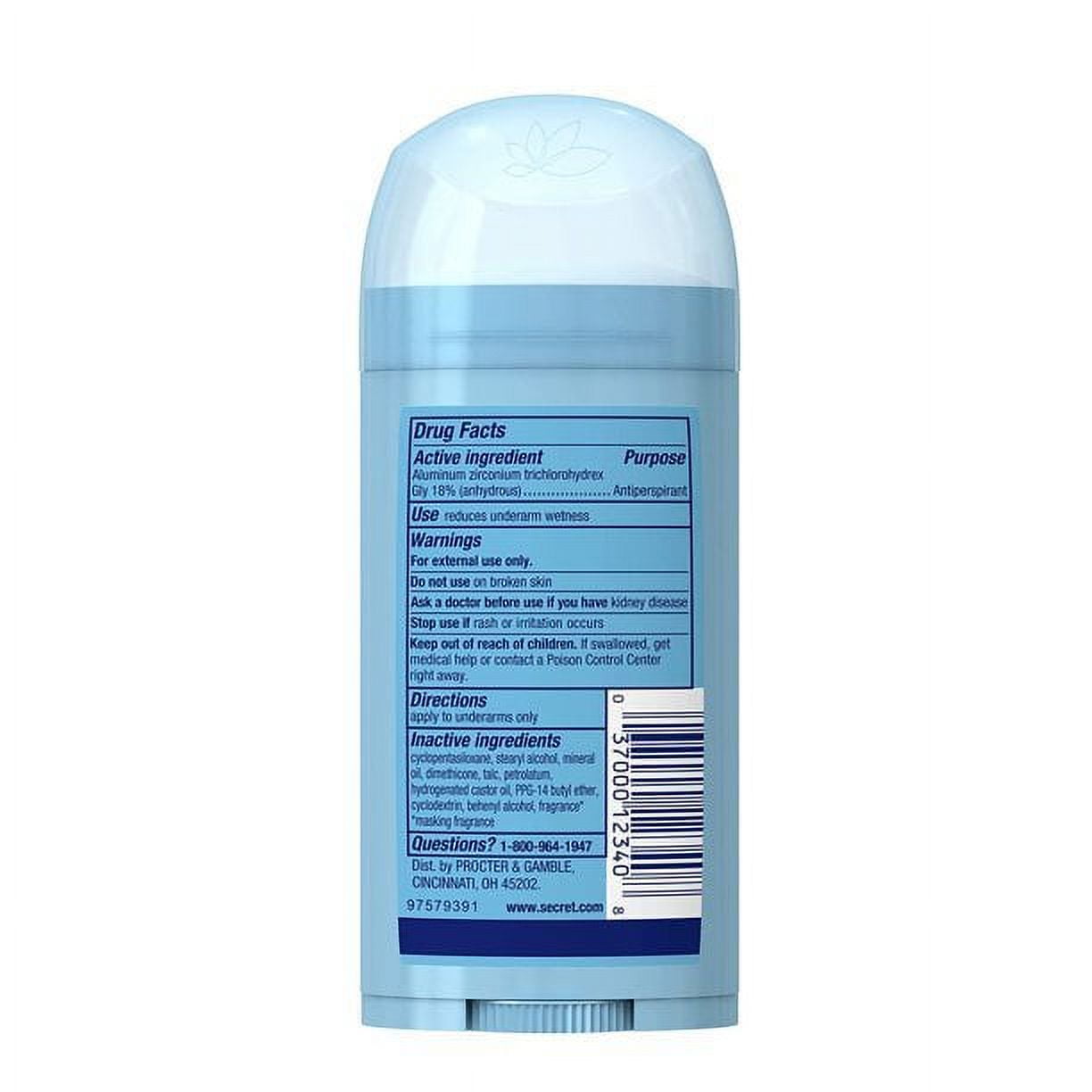 Invisible Solid Antiperspirant Deodorant, Fragrance-Free, 2.6 oz