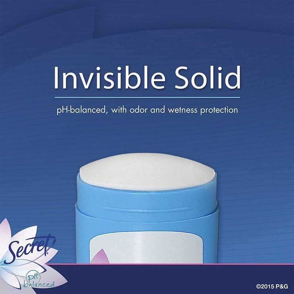 Invisible Solid Antiperspirant Deodorant, Fragrance-Free, 2.6 oz