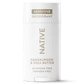 Sensitive Deodorant For Men, Aluminum Free Deodorant Stick, Sandalwood &amp; Shea Butter, 2.65oz