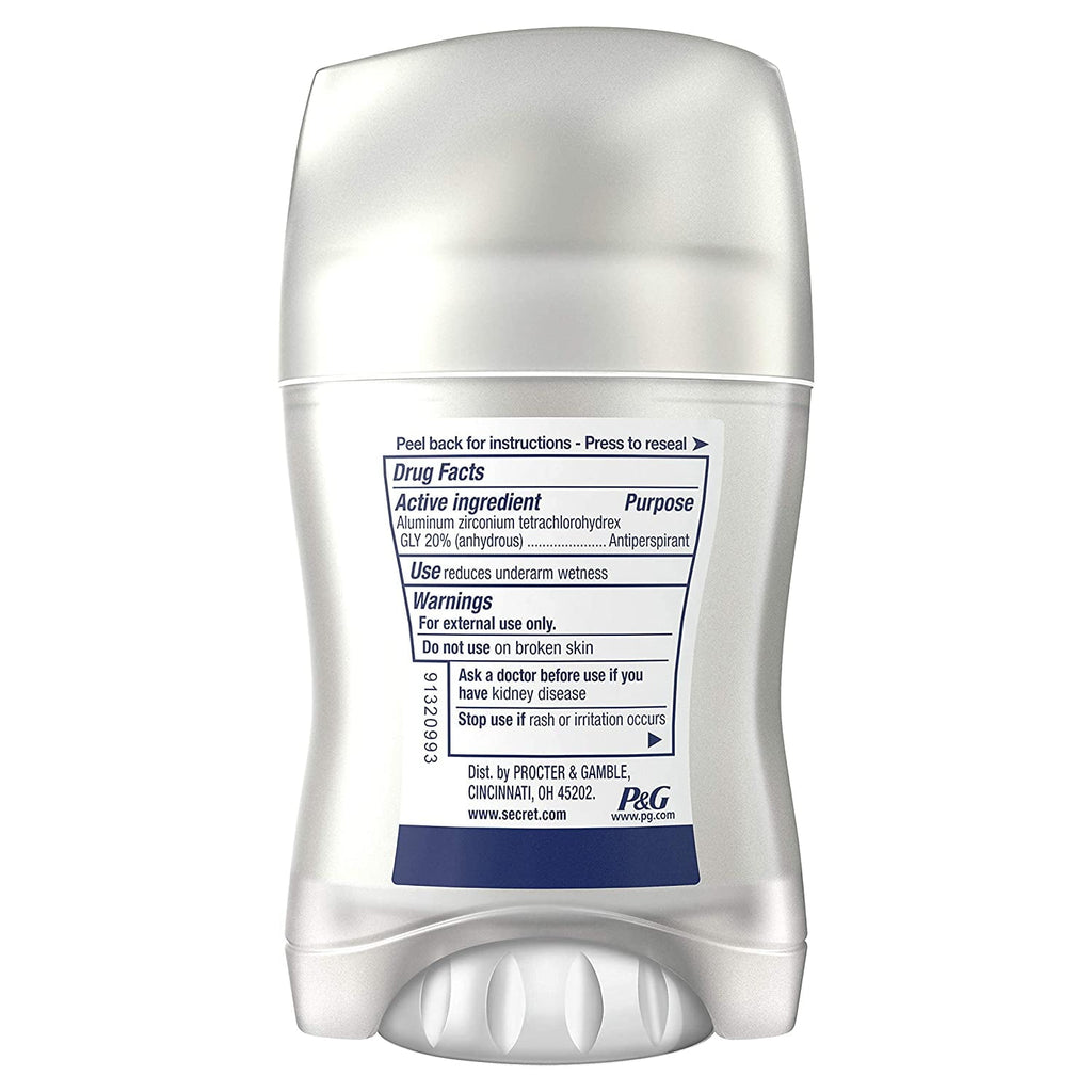 Clinical Strength Invisible Solid Sensitive Antiperspirant &amp; Deodorant, Unscented 1.60 oz (Pack of 6)