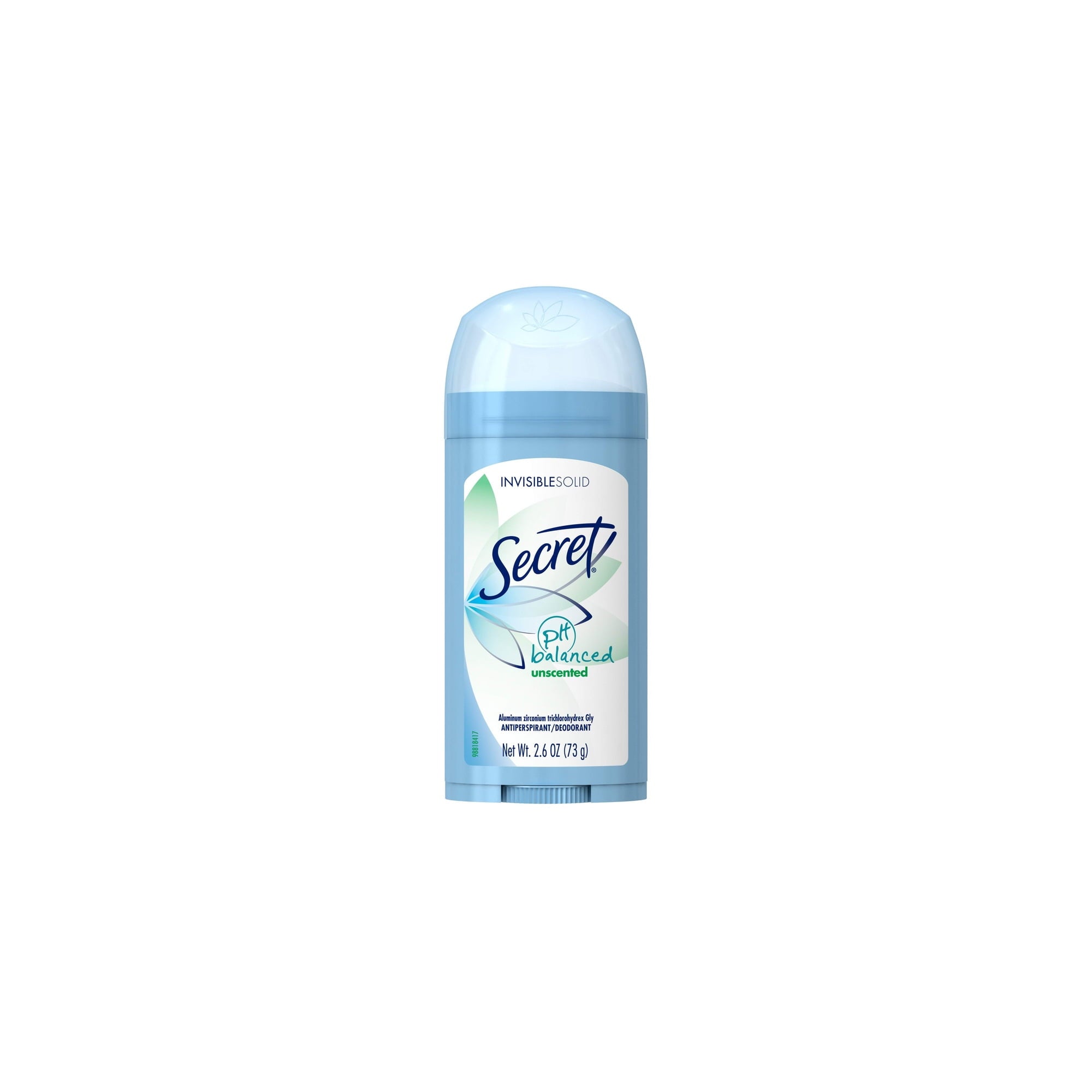 Invisible Solid Antiperspirant Deodorant, Unscented - 2.6 oz - 6 Packs