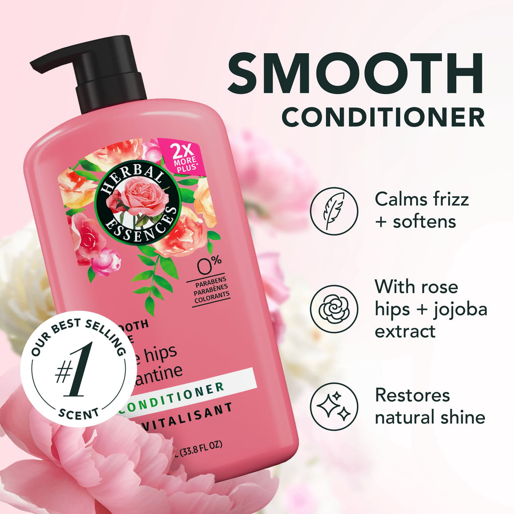 Rose Hips Smooth Collection Conditioner, 33.8 fl oz