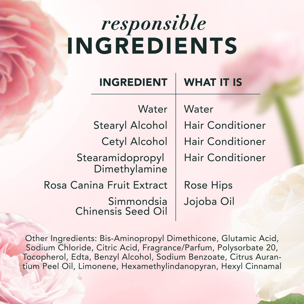 Rose Hips Smooth Collection Conditioner, 33.8 fl oz