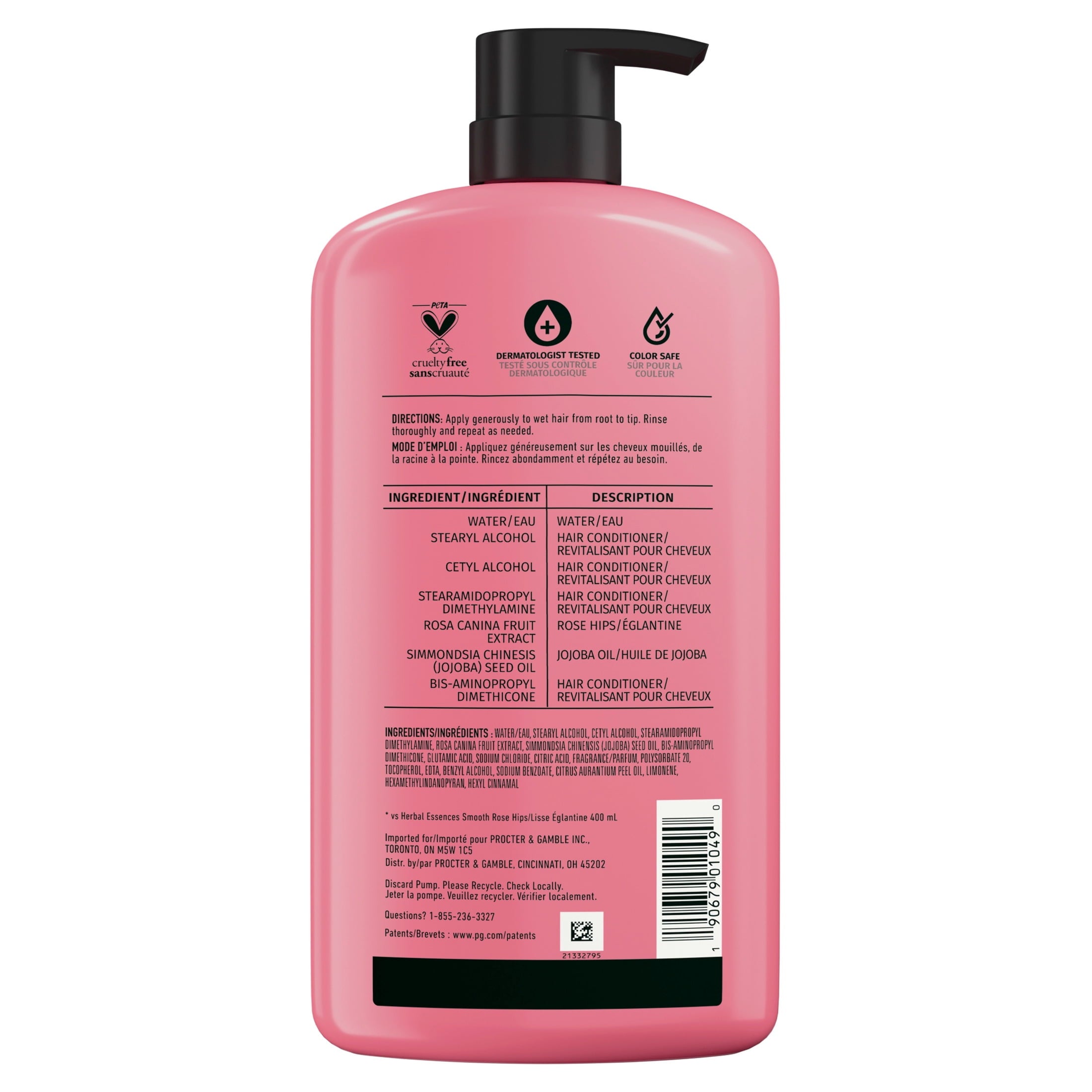 Rose Hips Smooth Collection Conditioner, 33.8 fl oz