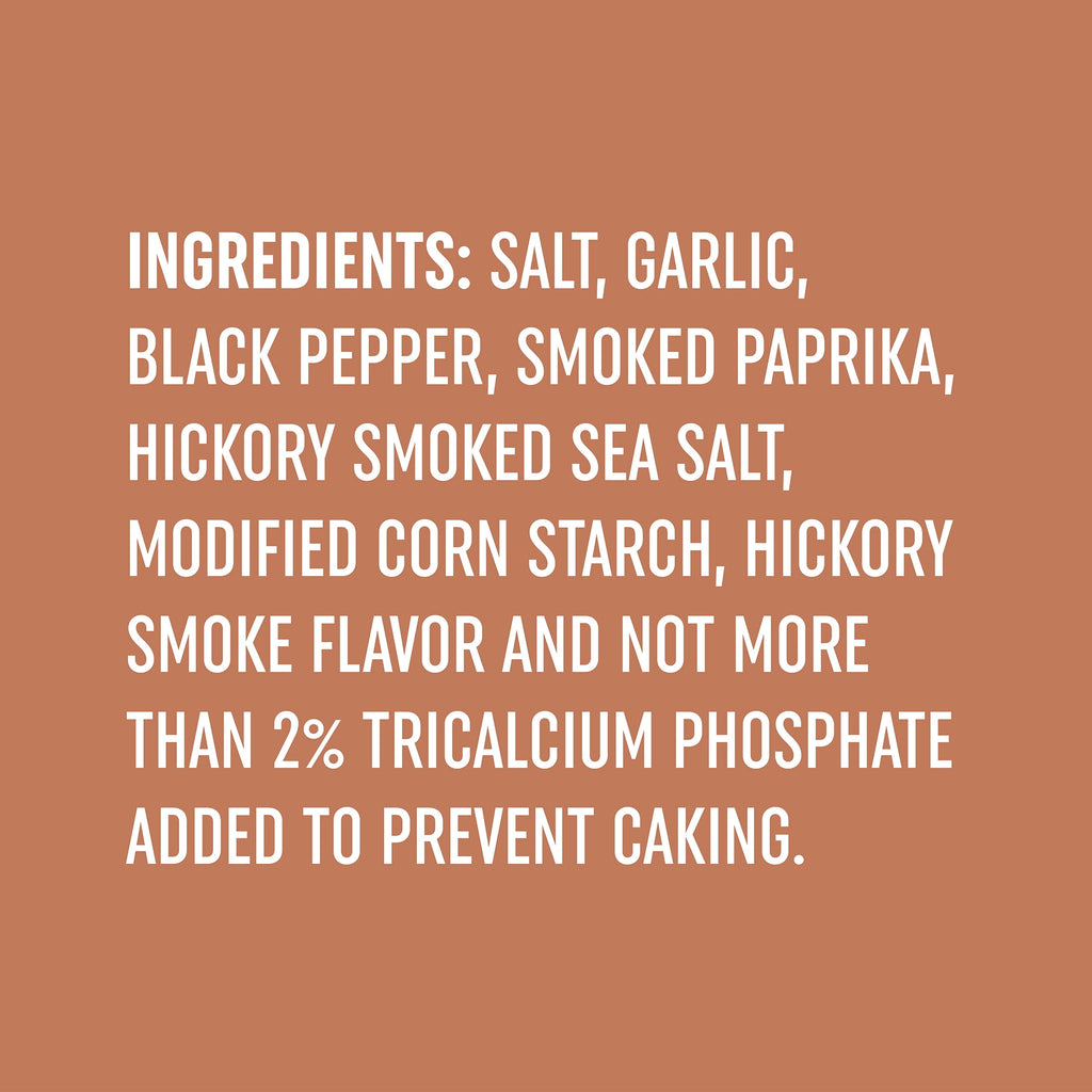 Fire &amp; Smoke Society Texas Hickory BBQ Seasoning Blend for Grilling, 10 oz Mixed Spices &amp; Seasonings