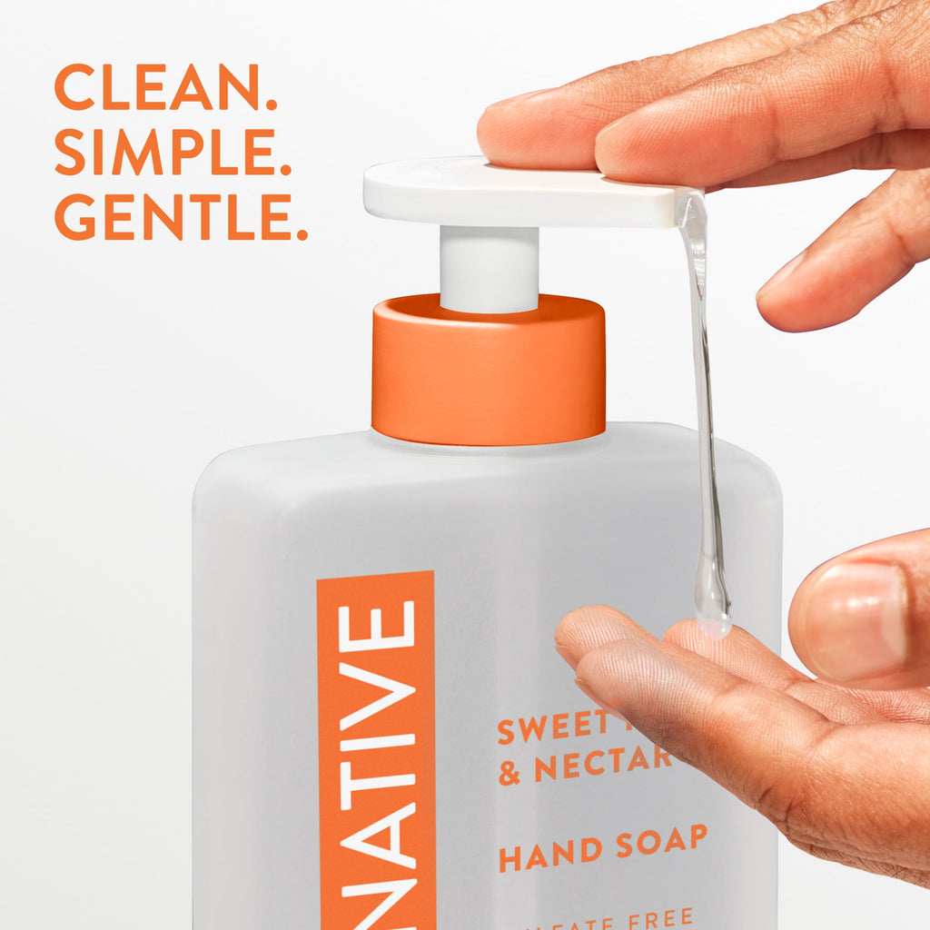 Liquid Hand Soap, Coconut &amp; Vanilla, Non-drying, Naturally Derived Cleansers, Sulfate Free, 13 fl oz