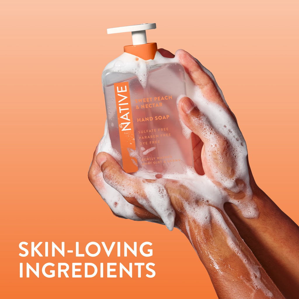 Liquid Hand Soap, Coconut &amp; Vanilla, Non-drying, Naturally Derived Cleansers, Sulfate Free, 13 fl oz