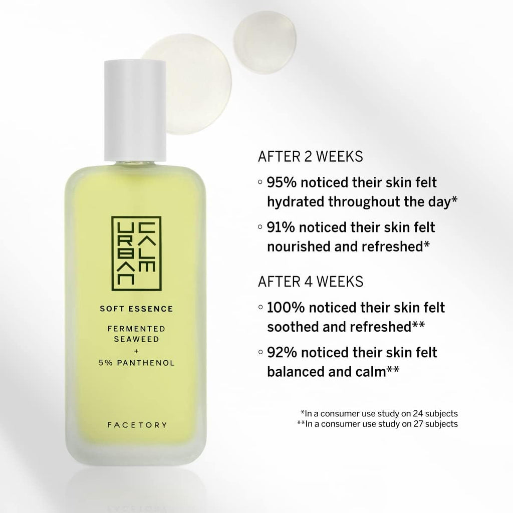 Soft Essence Toner for – Hydrating, Calming &amp; Moisturizing Facial Cleanser for, Oily, Dry, Aging Skin 30ml